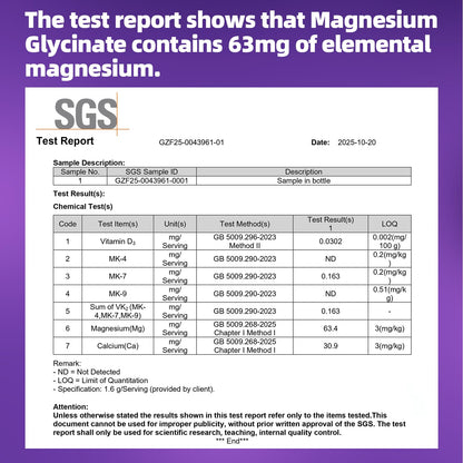 2 Pack High Absorption Magnesium Glycinate 400mg Softgels Supplement, Magnesium with Calcium - Highly Bioavailable - with Vitamin D3 & K2, for Sleep, Mood, Brain Support