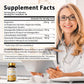 Magnesium Supplement + Ashwagandha & GABA, Magneium Glycinate, Taurate, Malate Complex for Clam Sleep, Muscles Recovery, Nerves, & Energy Support, High Absorption Vegan, Non-GMO - 120 ct