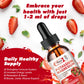 2 Pack Potassium Magnesium Supplement Liquid Drops Strawberry Flavor