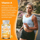 Alliwise Vitamin A 10,000 IU from Cod Liver Oil Supports Vision and Cellular Health,Healthy Growth & Reproduction, Immune, & Skin Health