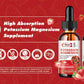 2 Pack Potassium Magnesium Supplement Liquid Drops Strawberry Flavor