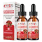 2 Pack Potassium Magnesium Supplement Liquid Drops Strawberry Flavor