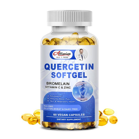 Alliwise Quercetin Softgel Non-GMO Dietary Supplement
