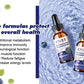 2 Pack Potassium Magnesium Supplement Liquid - High Absorption Calm Magnesium Complex 500mg & Potassium 99mg Plus Calcium, Vitamin D3, Zinc for Leg Cramps & Bone & Energy & Immune Support - 4 Fl oz