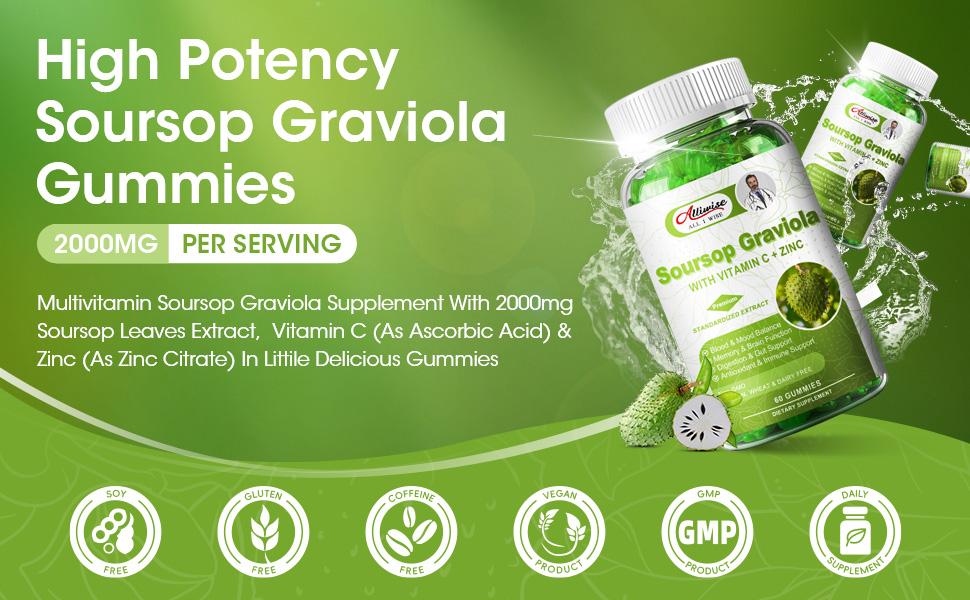 Soursop Graviola Gummies
