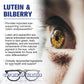 Alliwise Lutein and Zeaxanthin Bilberry Supplements Eye Health Vitamins for Eye Care Blue Light Macular, Red Eyes & Dry Eye