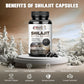 Alliwise Shilajit Supplement 400mg Enhances Athletic Performance Anti-Fatigue For Men & Women Improve Energy Levels