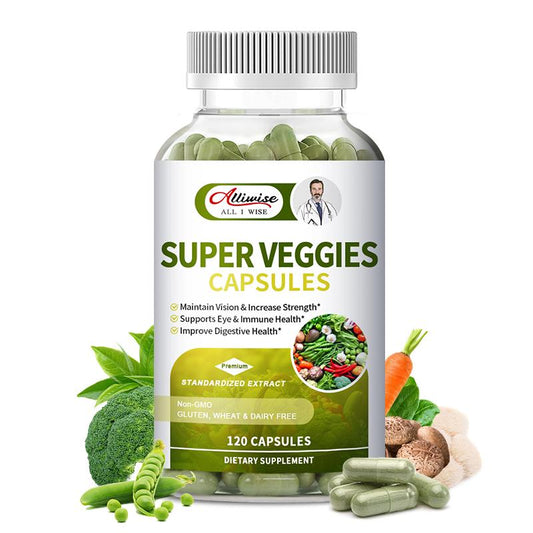 Super Veggies Capsules Dietary Supplement For Support Eye and Immune Health