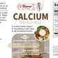 Alliwise Calcium Vitamins Soft Capsules 600mcg with Vitamin D3 K2 B12 5000 IU Calcium Supplements 4-in-1 for Women & Men for Heart, Bone & Body
