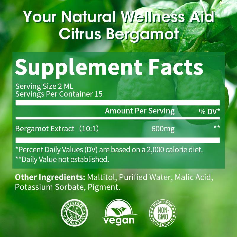 Citrus Bergamot Liquid Drops 30ml