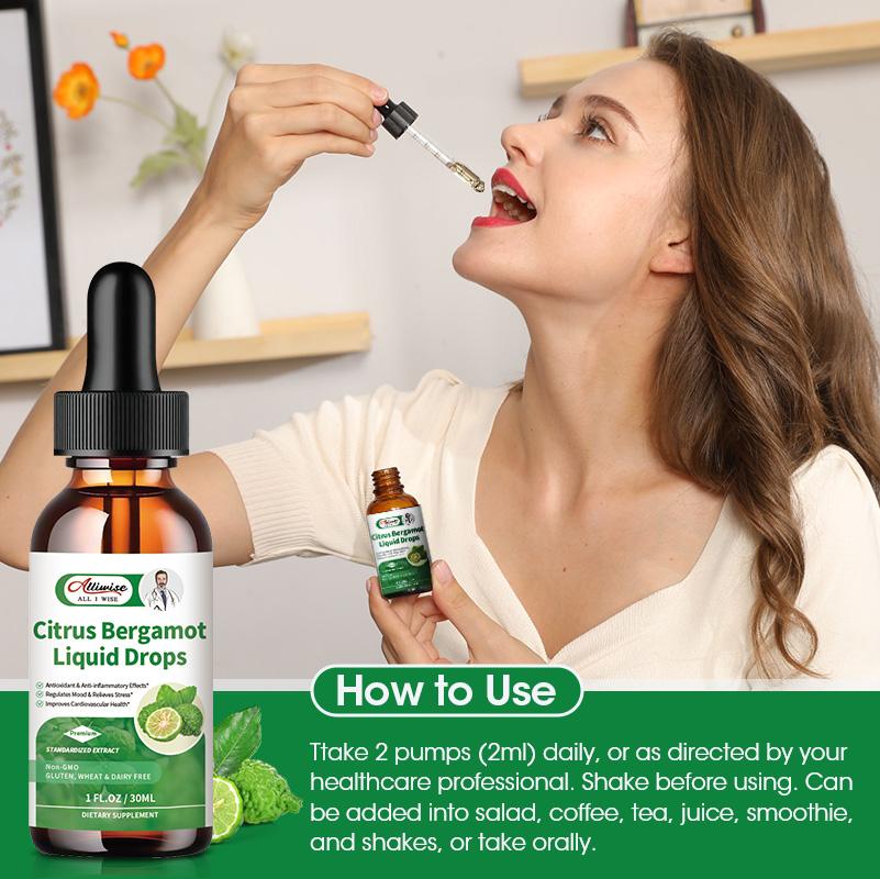 Citrus Bergamot Liquid Drops 30ml