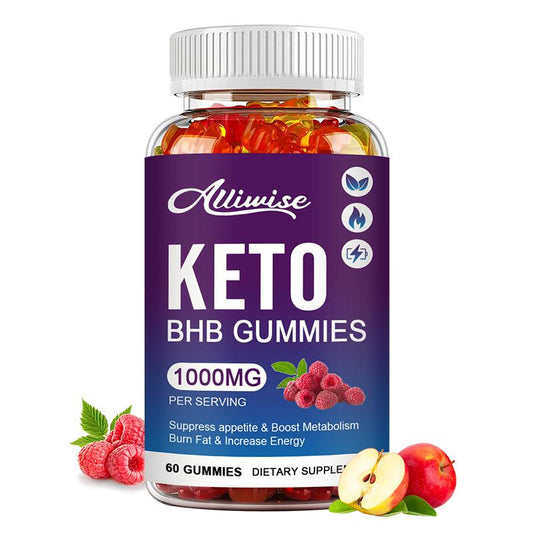 ALLIWISE Keto BHB GUMMIES Ketogenic Supplement for Weight Loss  For Rapid   Burn Fat  increase energy