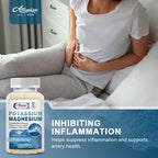 Alliwise Magnesium Potassium Complex to Support Heart health & blood pressure support, Vascular Health & Leg Cramp