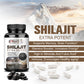 Alliwise Shilajit Supplement 400mg Enhances Athletic Performance Anti-Fatigue For Men & Women Improve Energy Levels