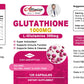 Alliwise Glutathione 1000mg Softgels Capsules L-Glutamine 300mg