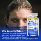 Alliwise Quercetin with Bromelain Vitamin Zinc 1000mg 120 Capsules