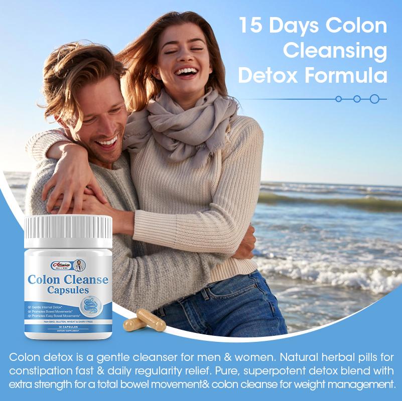 Alliwise Colon Cleanse  Hard Capsules 15 days