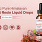 Pure Himalayan Shilajit Resin Liquid Drops for Energy & Immune Support-Golden Shilajit Supplement with Fulvic Acid & 85+ Trace Minerals Complex for Men & Women