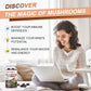 10 Mushroom Complex Gummies Brain Immune Support & Stress Relief Support- 60 Counts