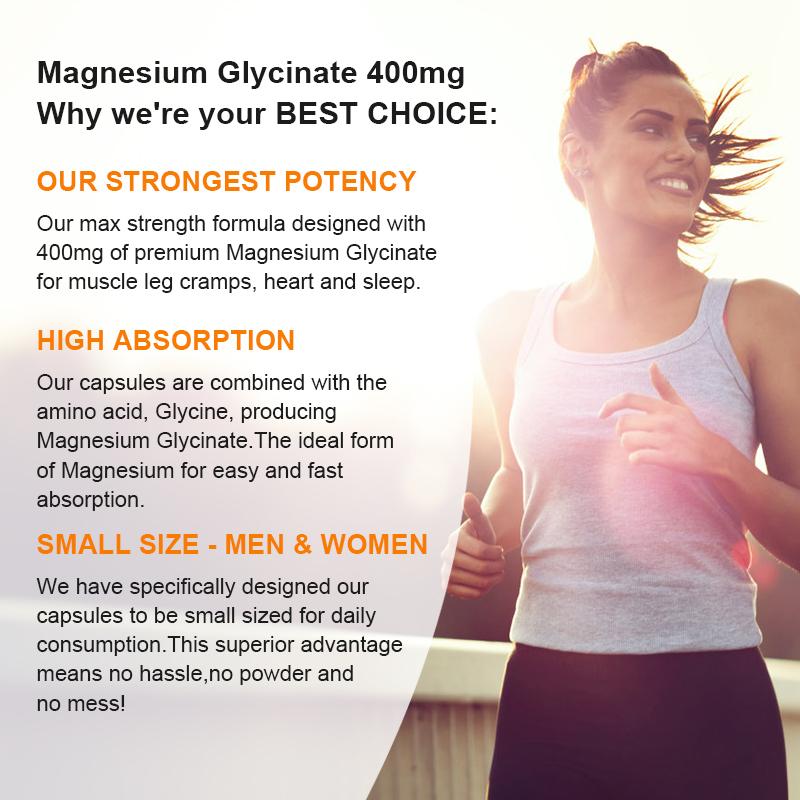 Daily Magnesium Glycinate with Vitamin B6 & D3 Gentle Support for Sleep, Mood, Muscle Comfort, and Whole-Body Wellness