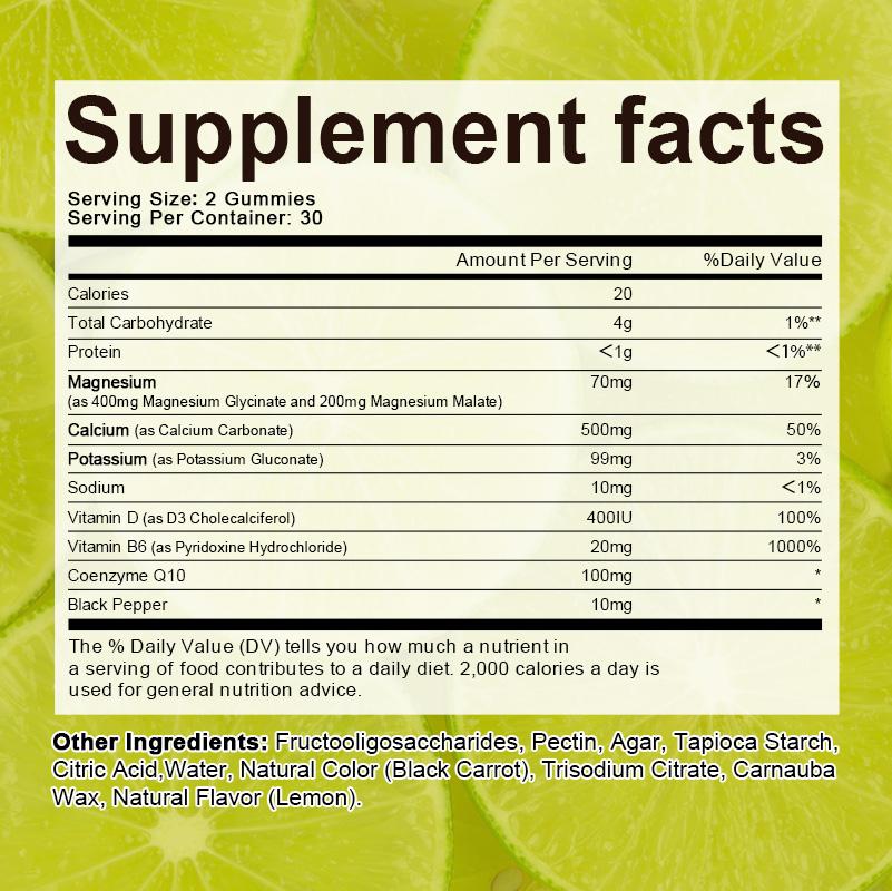 Alliwise Magnesium Glycinate Gummies 400MG - High Absorption Magnesium with B6 & D3 Chewable Magnesium Gummies for Adults Promote Sleep