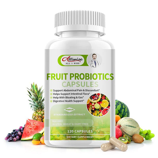 Fruit Probiotics Capsules Dietary Supplement For Digestive Health Support