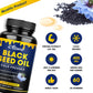 Black Seed Oil Gummies, W/ 3%+ Thymoquinone, Organic Nigella Sativa Seeds Extract, Immune & Joints Support Gummy
