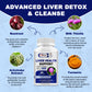 Liver Support Supplement, 120 Vegan Liver Cleanse Detox & Repair Capsules, Milk Thistle Extract with Silymarin 85%, Artichoke Extract, Dandelion & Turmeric Extract Blend, Premium Liver Health Formula